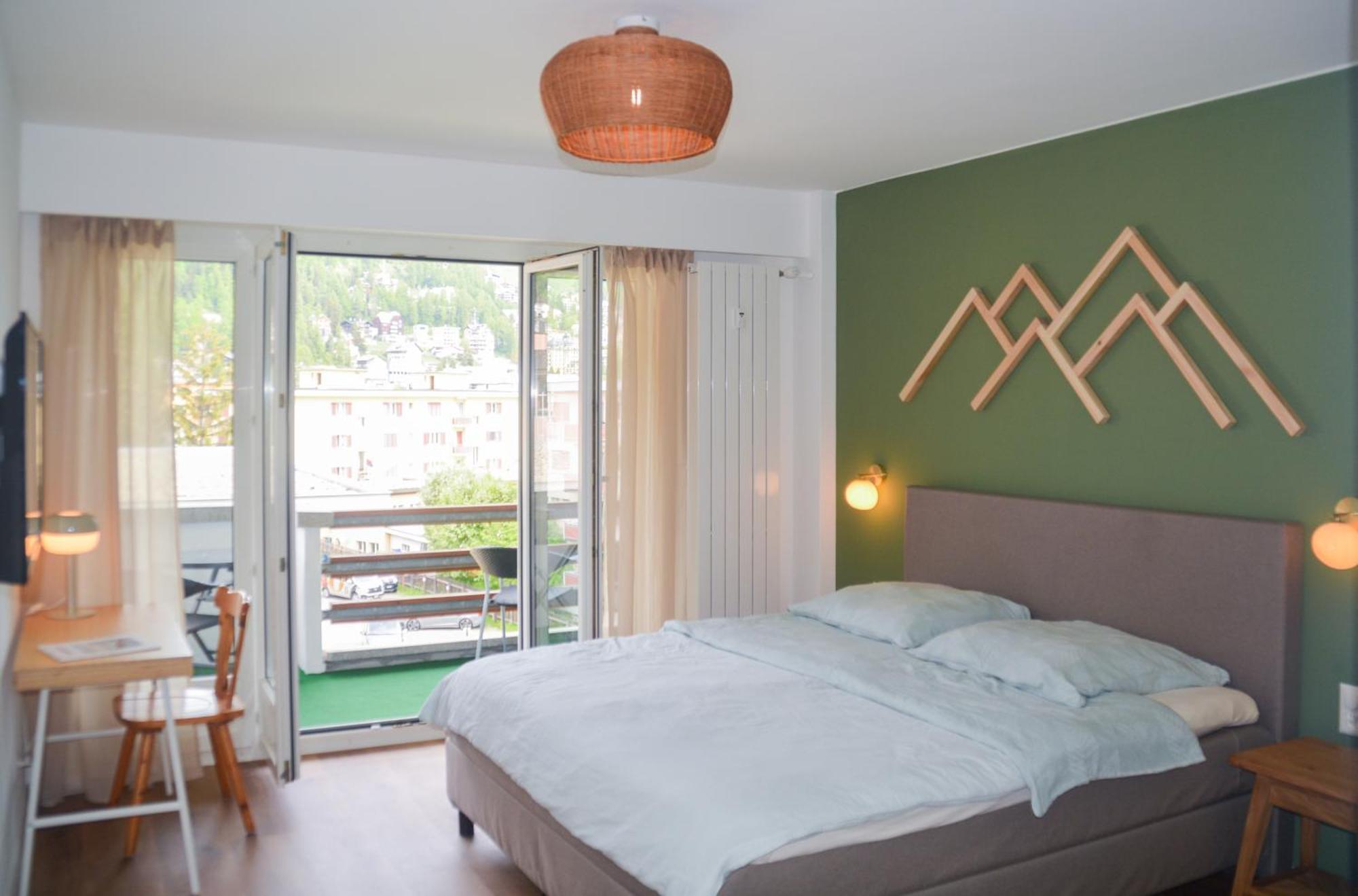 Swissme - Neu-Seeblick-Balkon-Parkplatz-Nahe Bergbahn Sankt Moritz Esterno foto