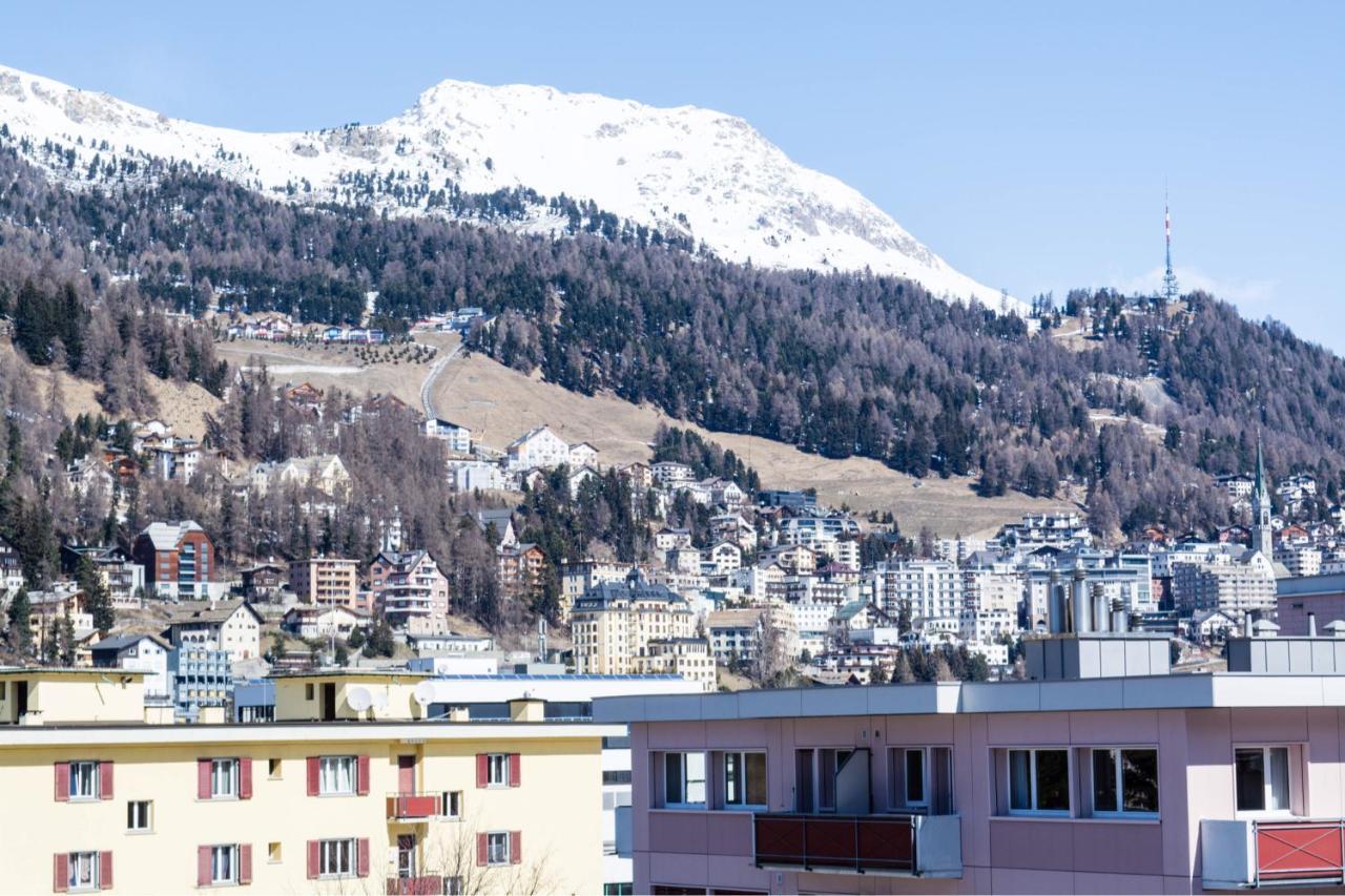 Swissme - Neu-Seeblick-Balkon-Parkplatz-Nahe Bergbahn Sankt Moritz Esterno foto
